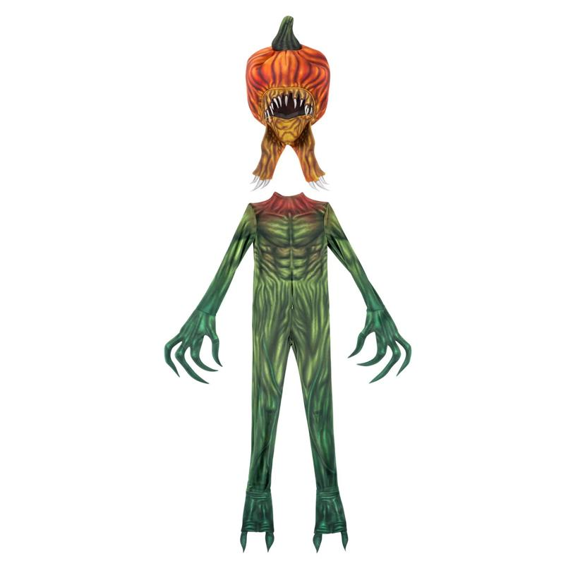 Kids Zentai Stranger Things: Tales from '85 Gourd Horde Jumpsuit Costume