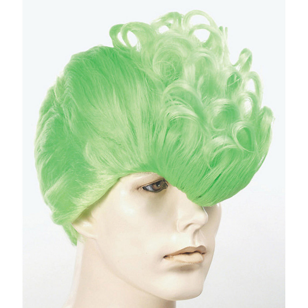 Unique Schrinch Boy Green Wig for Holiday Parties Costume Events and Festive Celebrations