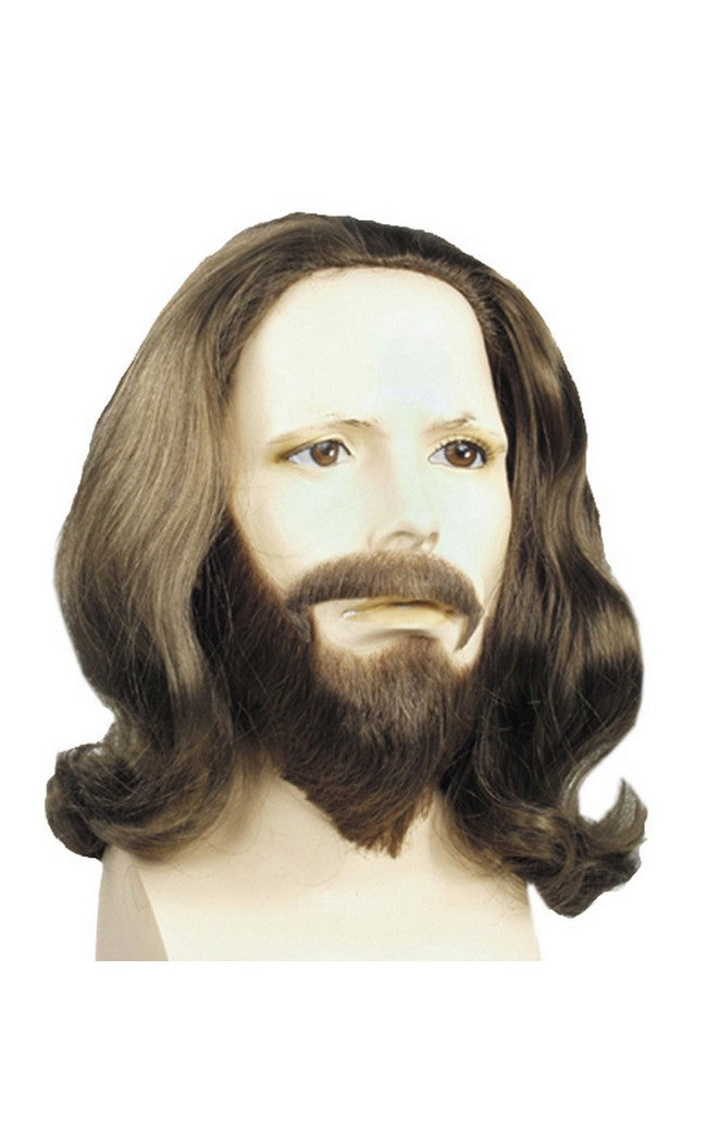 Authentic Deluxe Biblical Wig for Jesus Costumes and Religious Themed Celebrations