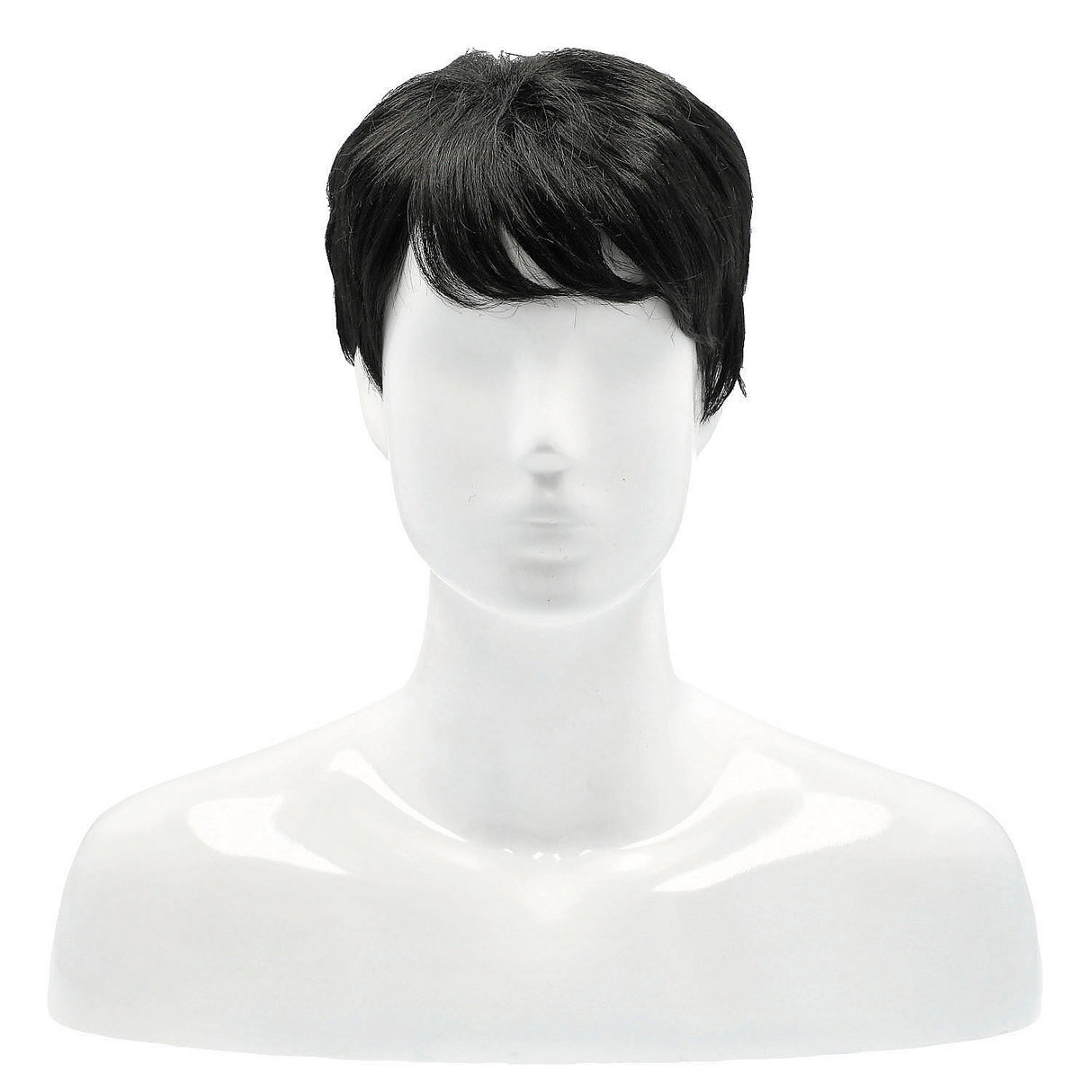 Versatile Men's Side-Part Wig for Character Transformations and Everyday Styling Needs