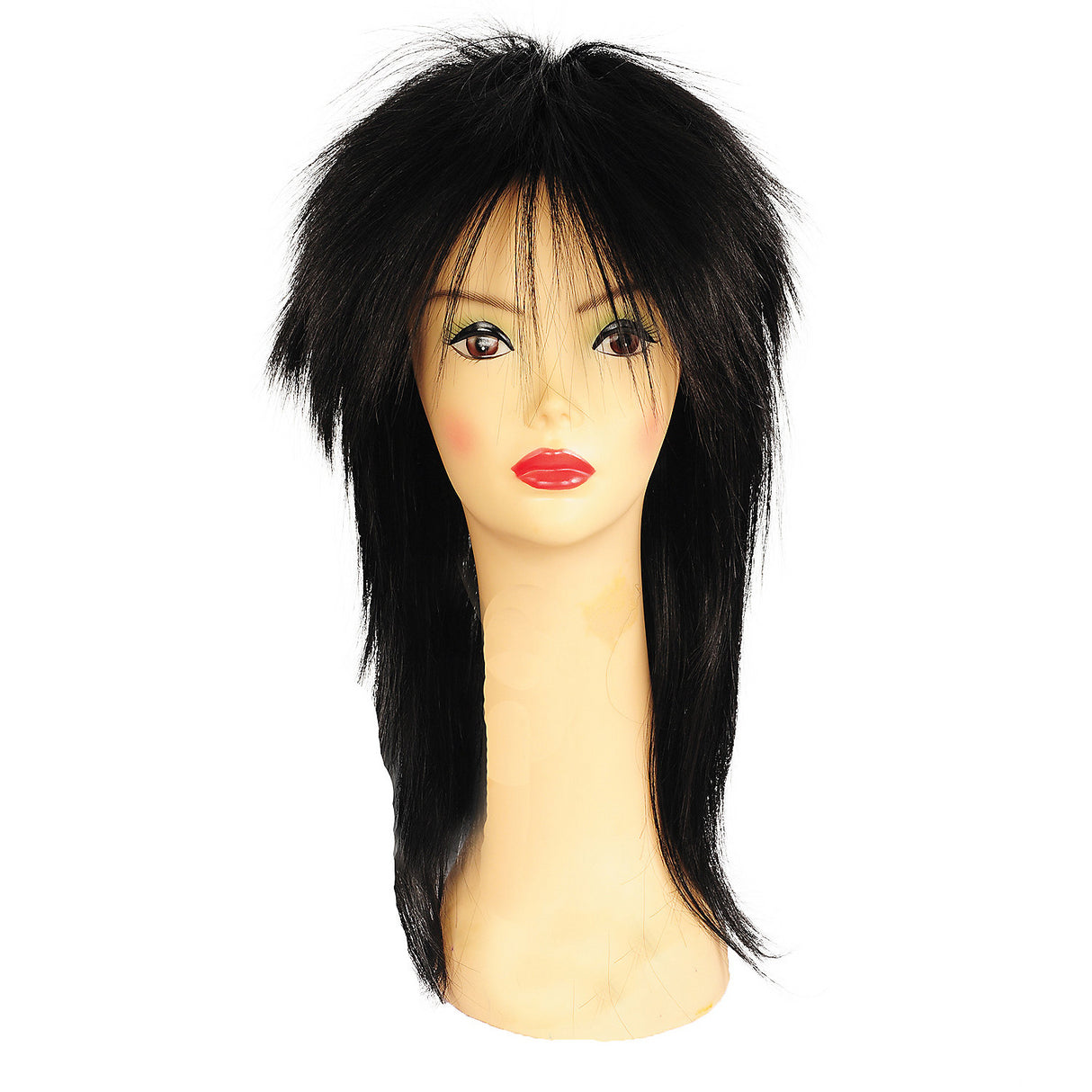 Stylish TINA BLACK Wig for Halloween Costumes Parties and Creative DIY Ensembles
