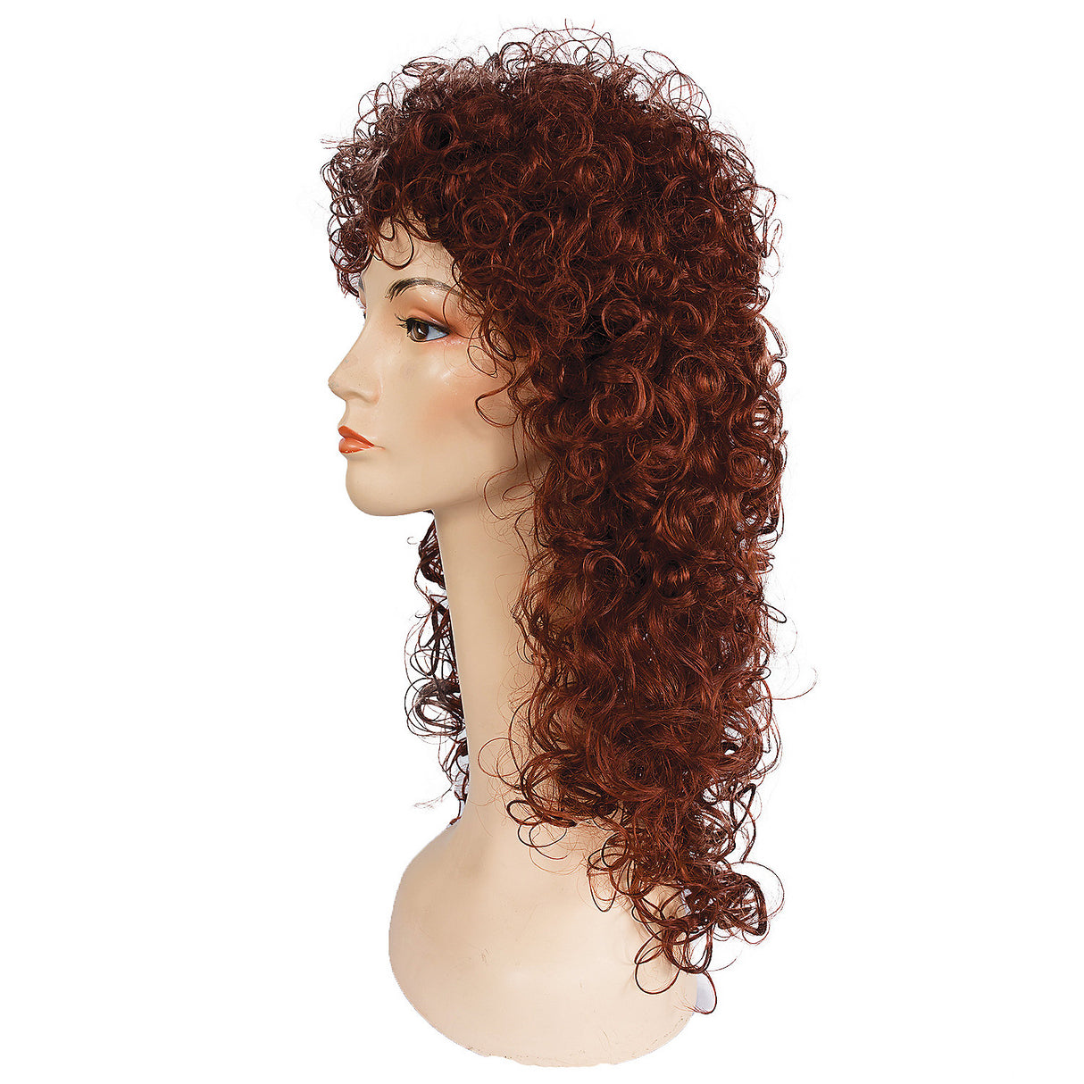 Luxurious 30-Inch Curly Plabo Wig for Costume Parties and Themed Events