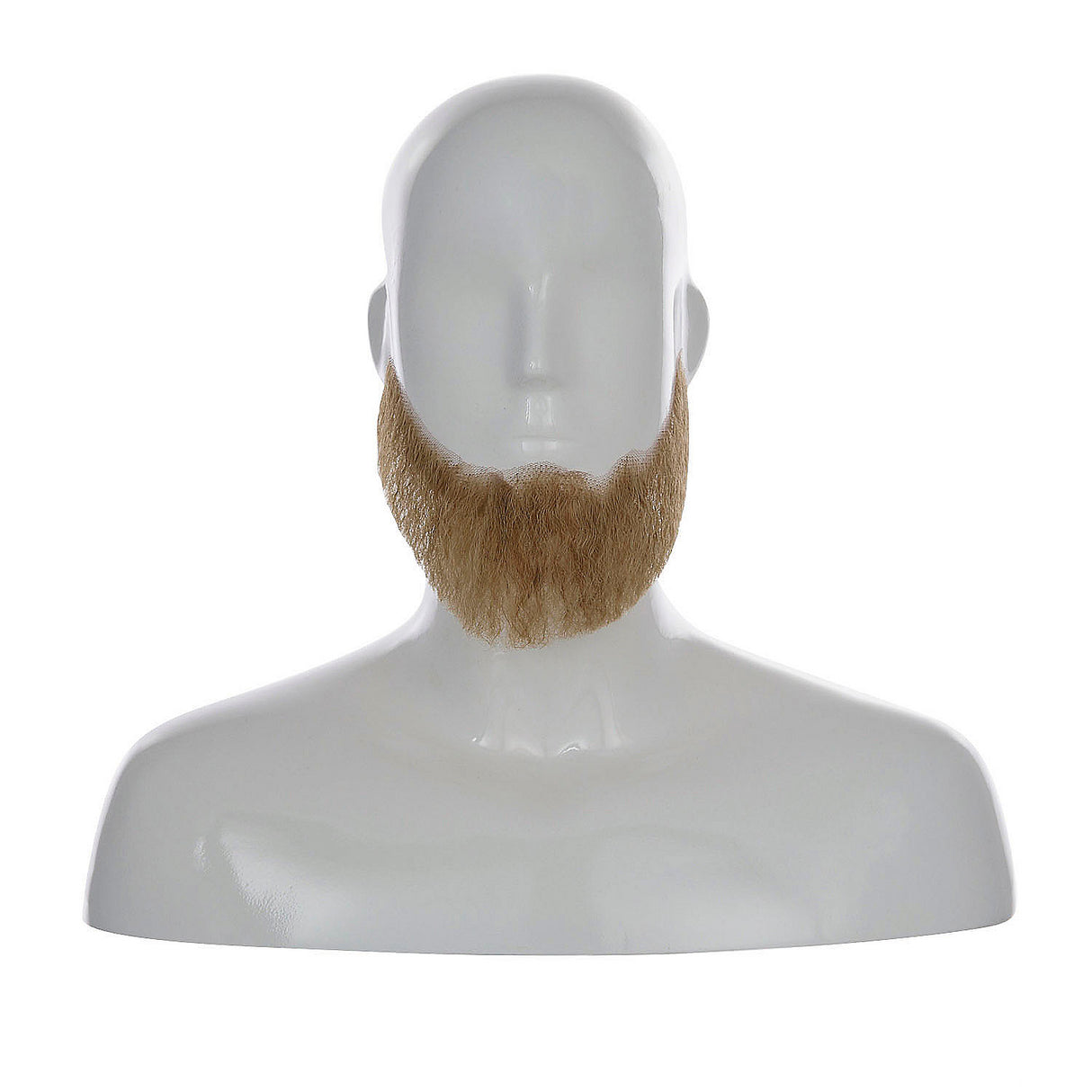 Natural Full-Face Beard Made of Human Hair for Characters and Themed Costume Events