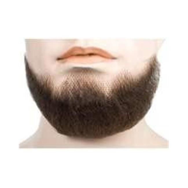 Realistic Human Hair Ash Blonde Beard for Theatrical Costumes and Character Performance