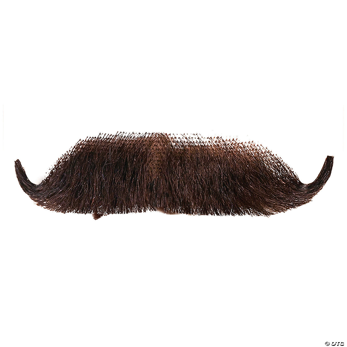 Realistic Edwardian Mustache in Human Hair for Costume Events and Character Role-Playing