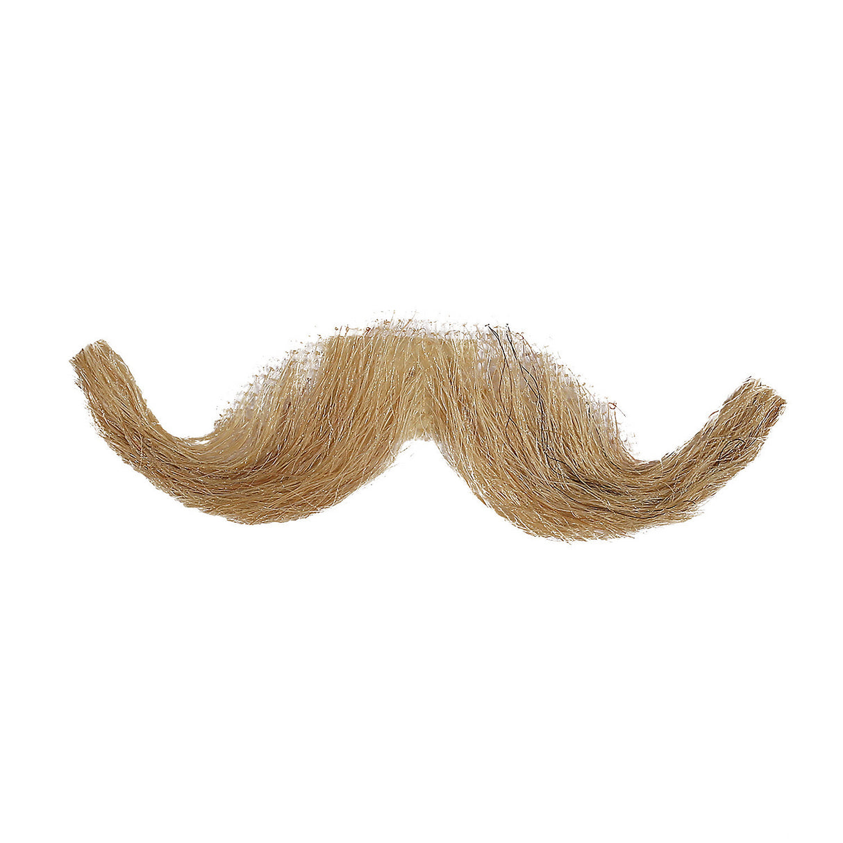 Versatile Small English Mustache Made of Human Hair for Theatrical Roles and Fancy Dress Events