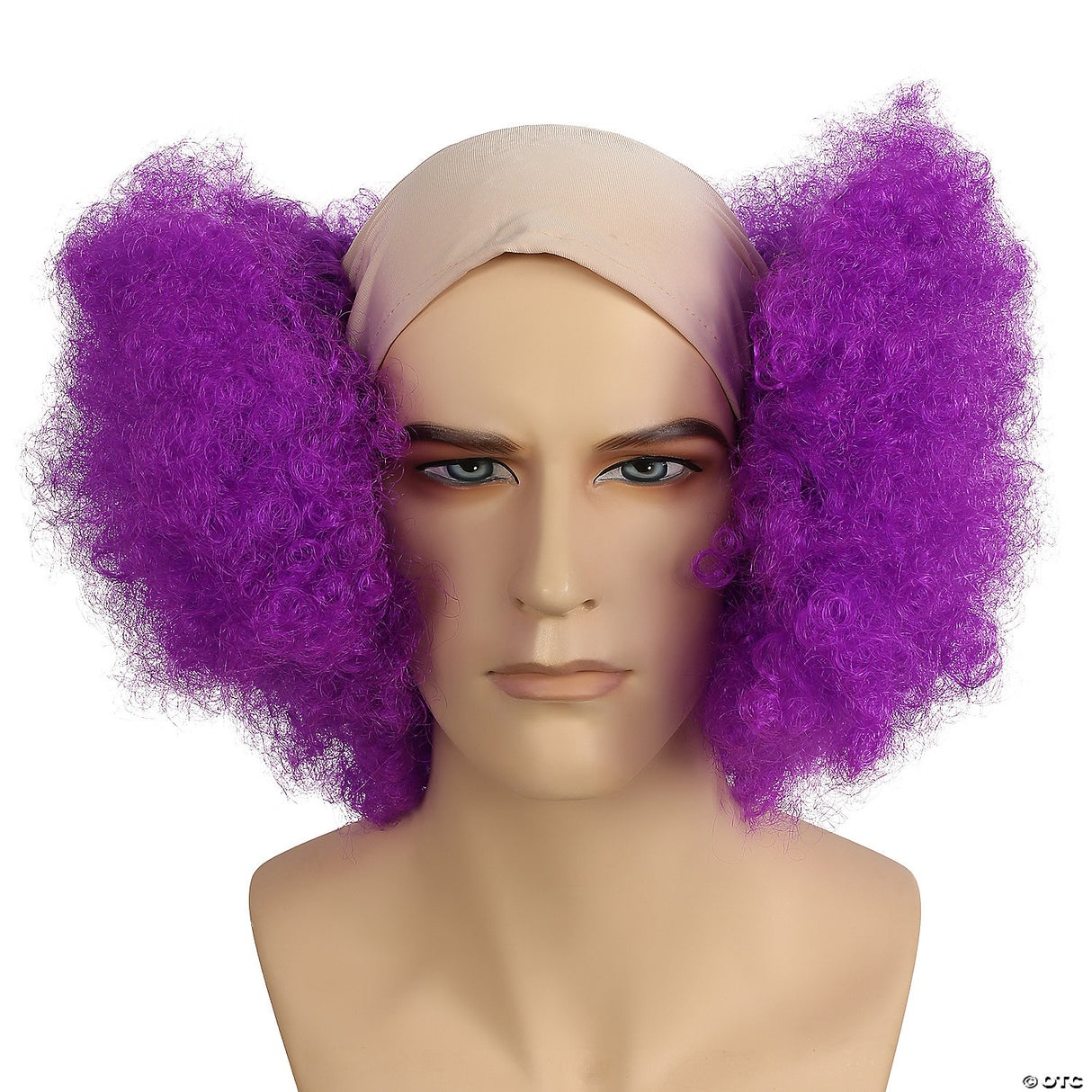 Voluminous Bald Curly Clown Wig for Halloween Parties Themed Events and Family Gatherings