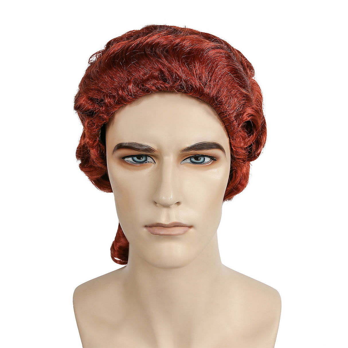 Bargain Colonial Man Wig for Historical Events Costume Parties and Themed Performances