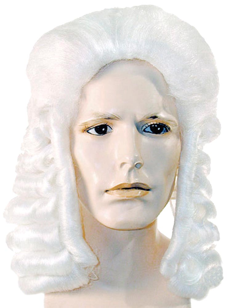 Classic Early Ben Franklin Wig for Historical Events Halloween Themed Parties and Cosplay