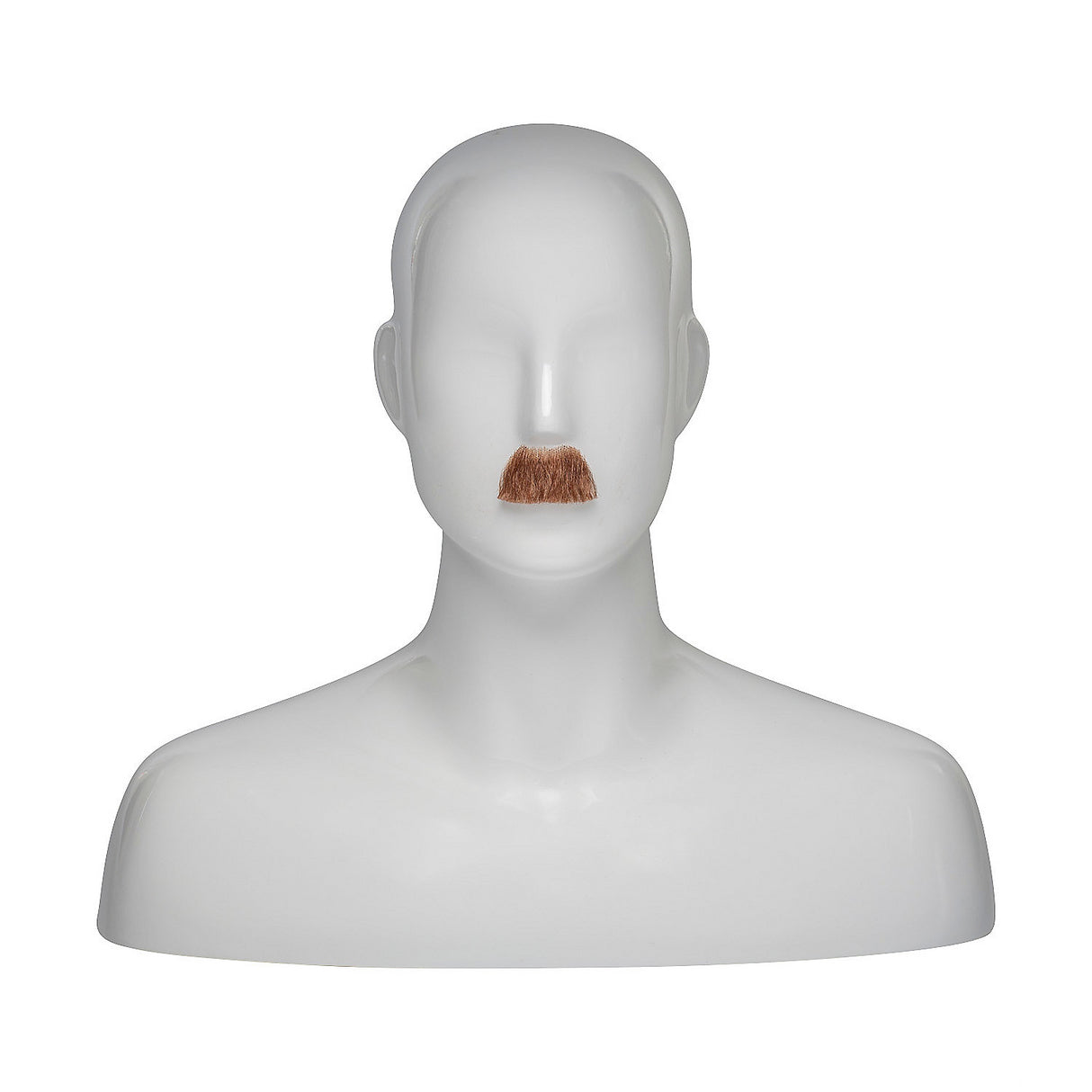 Natural Looking Hu Med Brown Red Mustache for Costumes Cosplay Events and Character Play