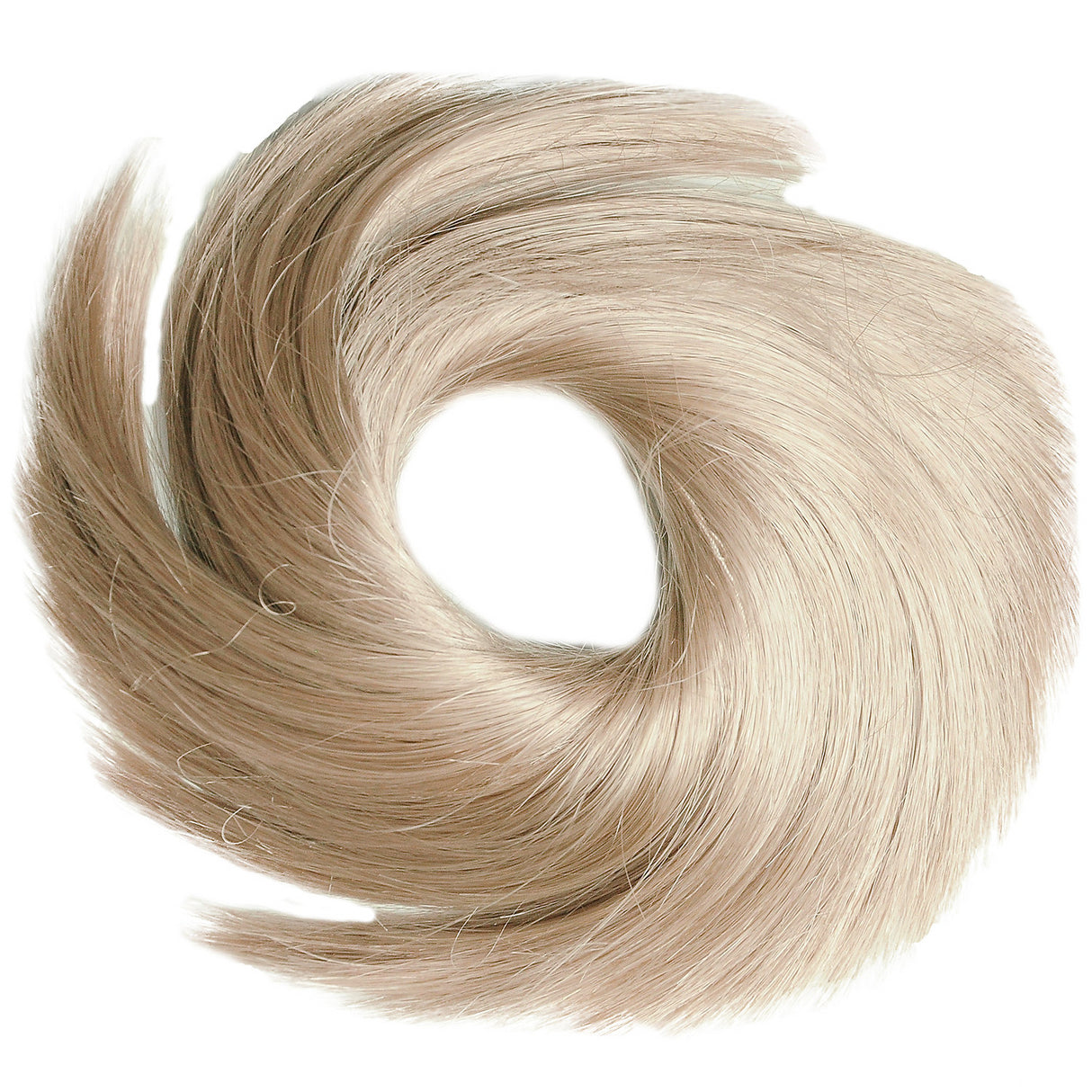 Colorful Schrunchy Ash Blonde 16 Ponytail Holder for Cosplay and Everyday Use