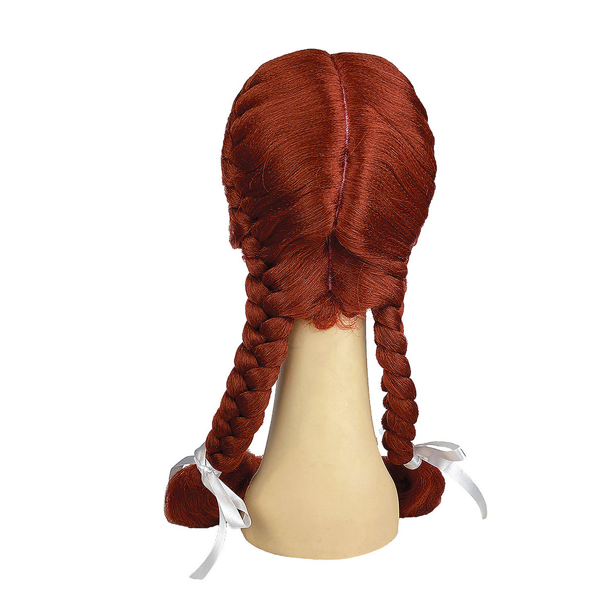 High Quality Anne Green Gables Auburn Wig for Halloween Themed Parties and Character Dress Up Events