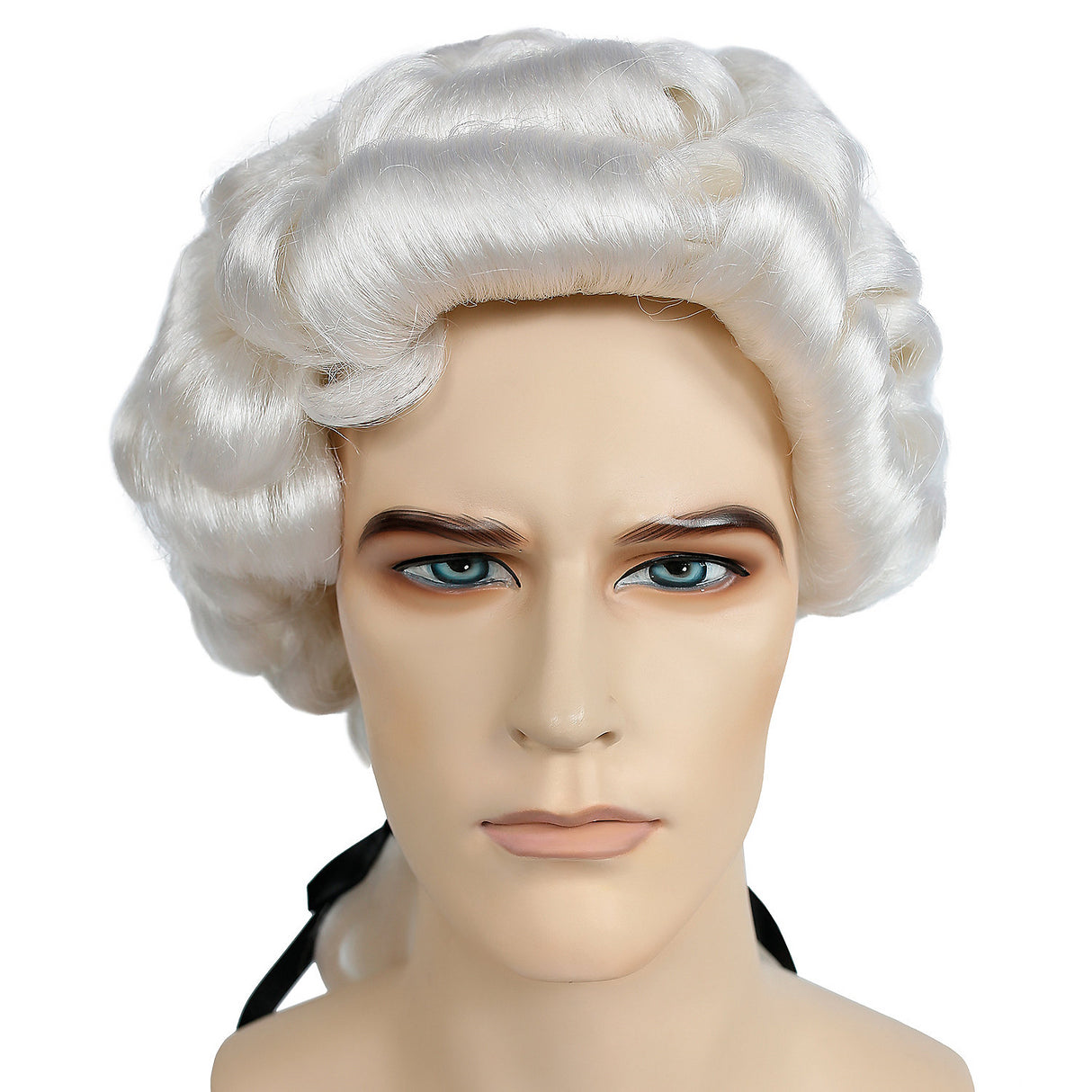 Authentic Barrister Wig for Colonial Costume Events Halloween Parties and Themed Celebrations