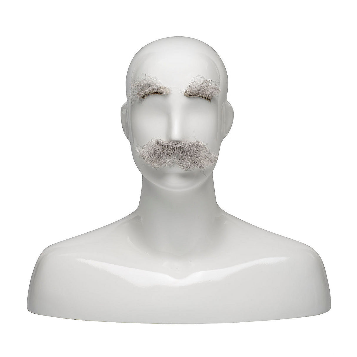 Fluffy Eyebrow and Mustache Set for Mad Scientist Costumes and Comedic Characters