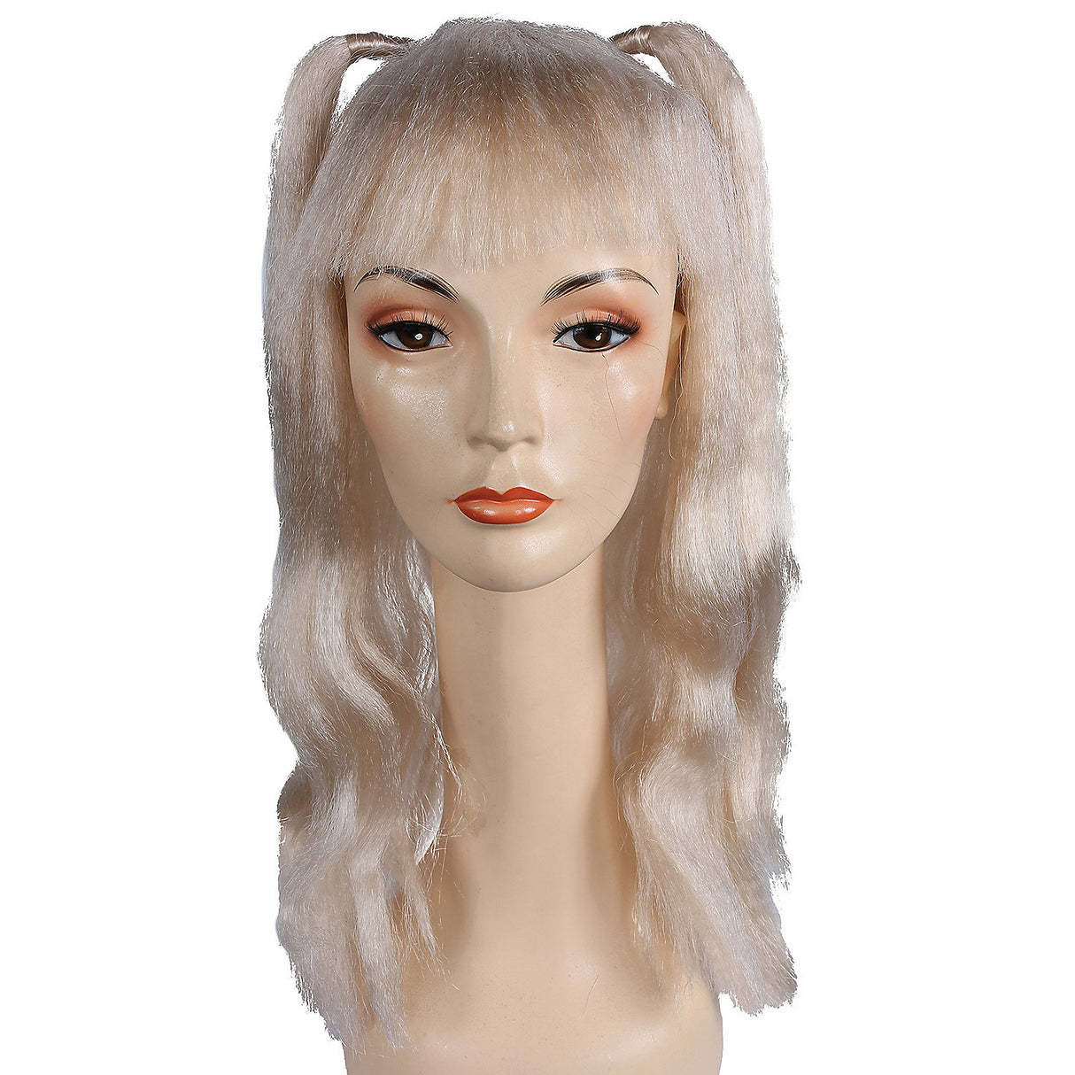Unusual Lil Cim Wig with Two Big Side Braids for Unique Performances Events and Costume Fun
