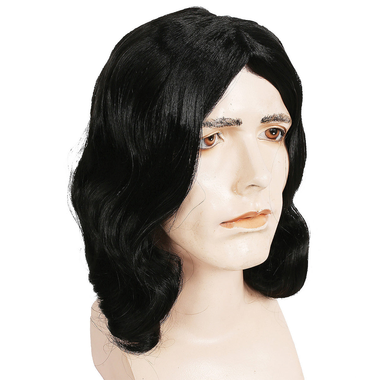 Affordable Biblical Dark Brown Wig for Religious Celebrations and Themed Events