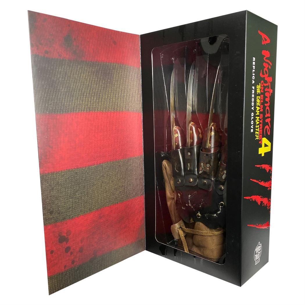 Deluxe Freddy Krueger Glove for Horror Movie Fans and Costume Collectors