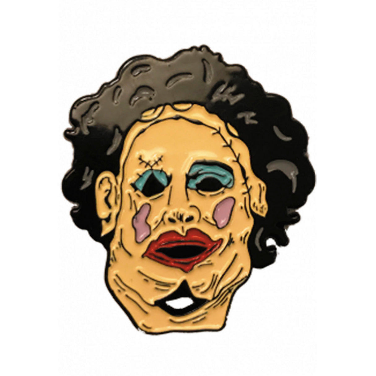 Officially Licensed The Texas Chainsaw Massacre Pretty Woman Enamel Pin for Horror Fans and Collectors