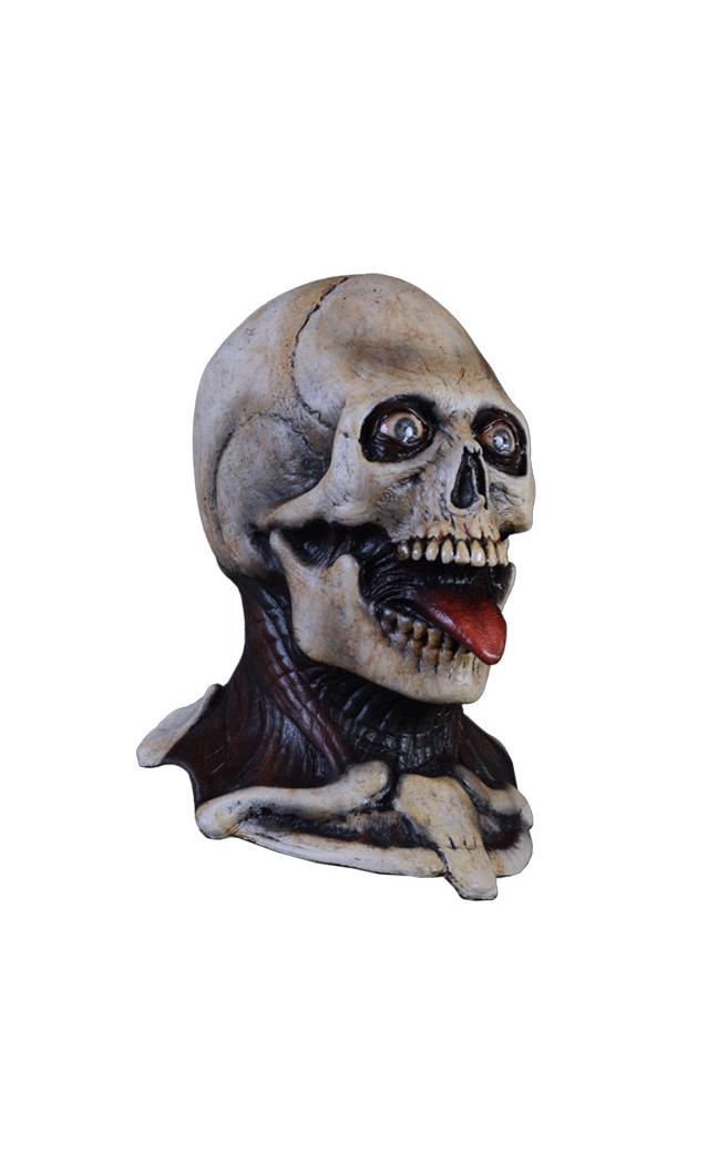 Officially Licensed Return of the Living Dead Skeleton Zombie Mask for Halloween Parties and Costume Events