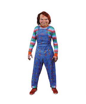 Adults Child’s Play 2 Chucky Good Guy Costume Overalls Set