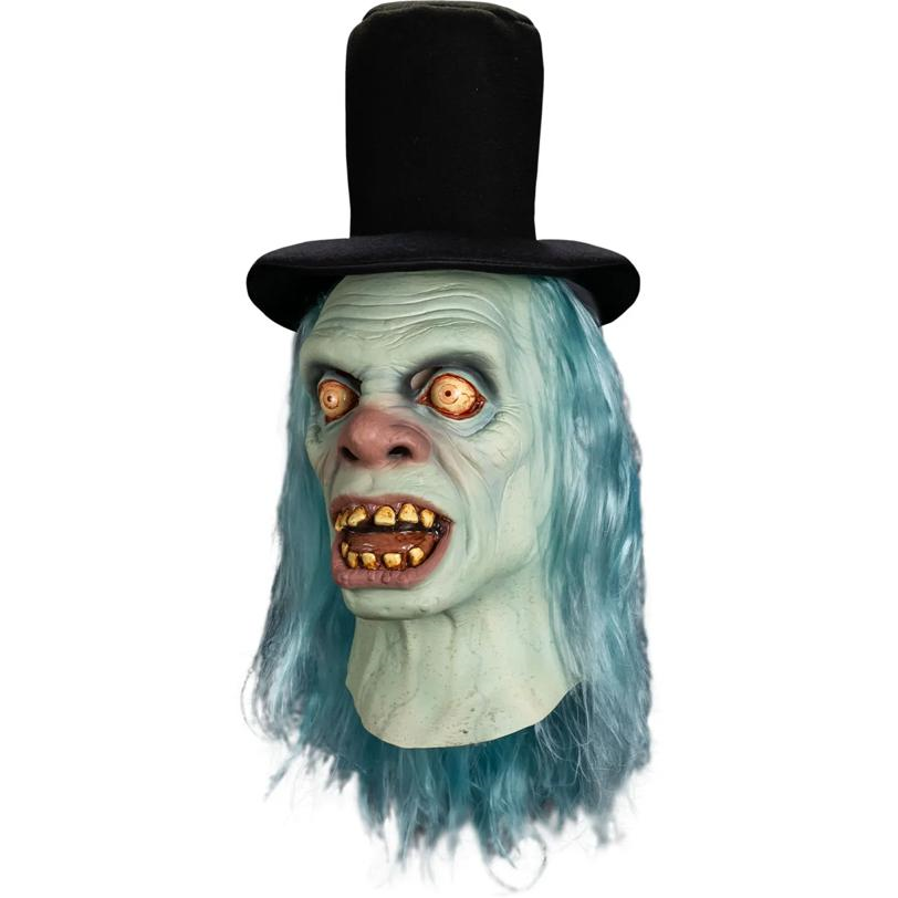 Adults Mabry Monsters Mr. Hyde Green Overhead Mask with Black Hat - One Size