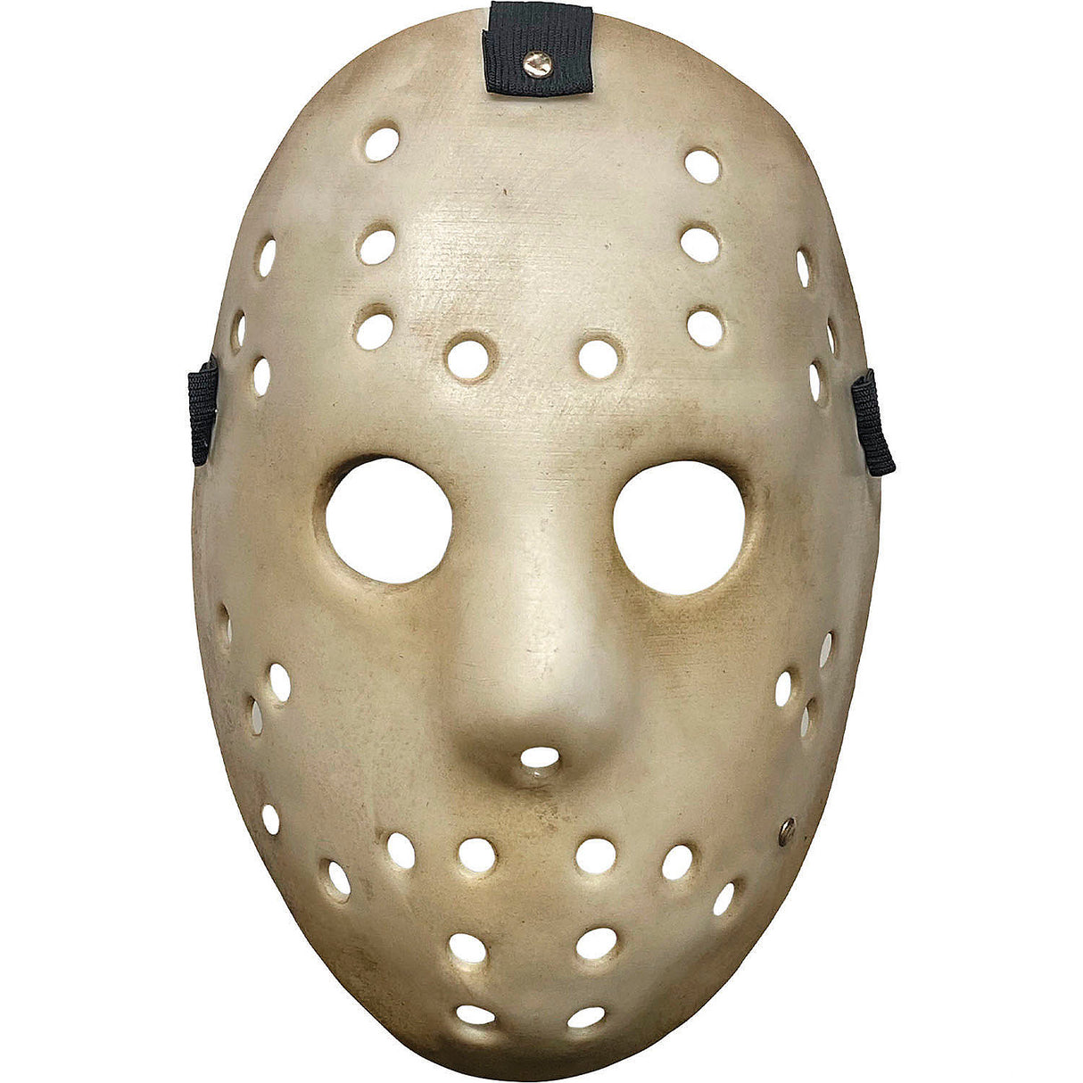 Killer Goalie Antique Injection Plastic Mask for Halloween Scary Costume Parties and Horror Themed Events