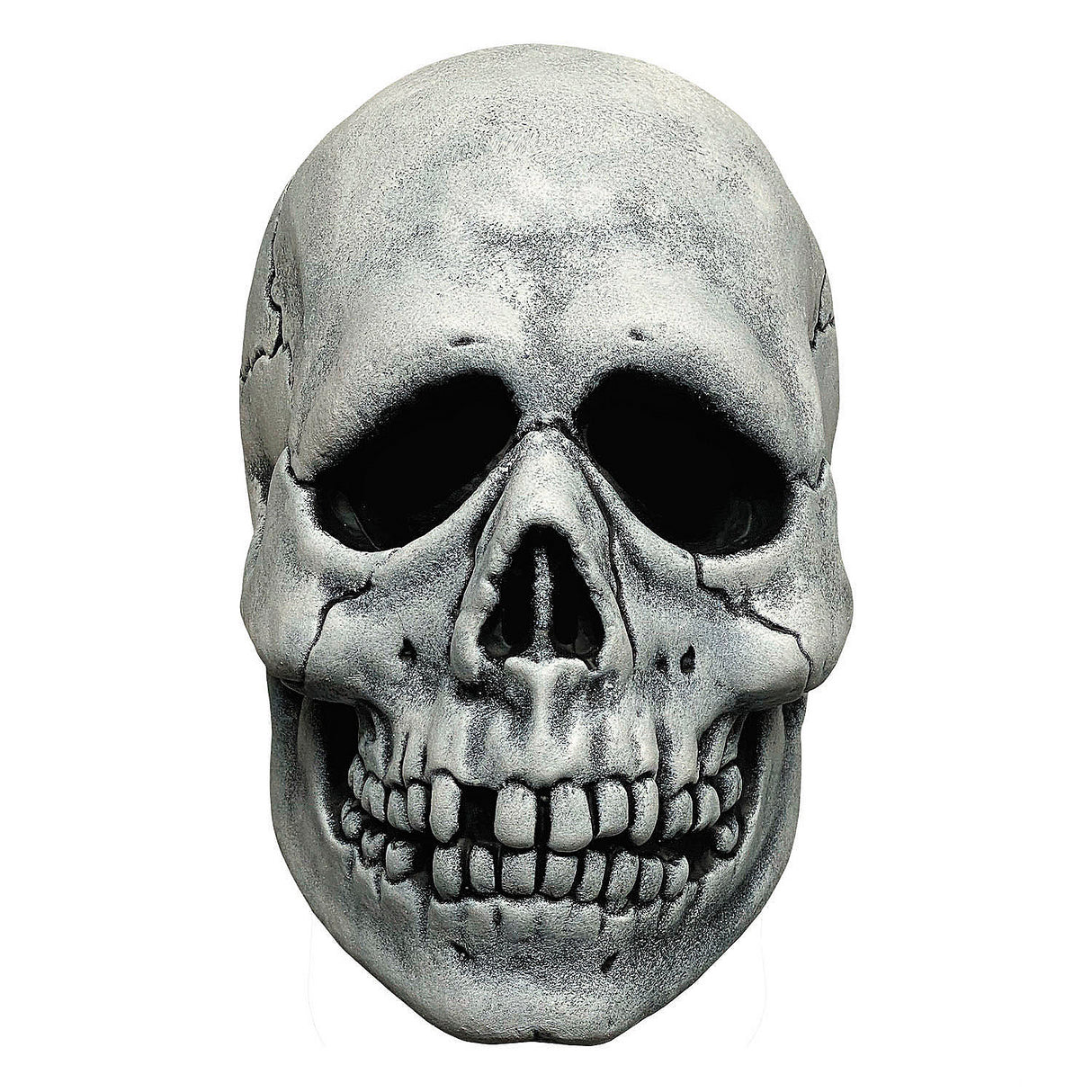 High-Quality Don Post Studios White Skull Overhead Mask for Halloween Costumes and Themed Events