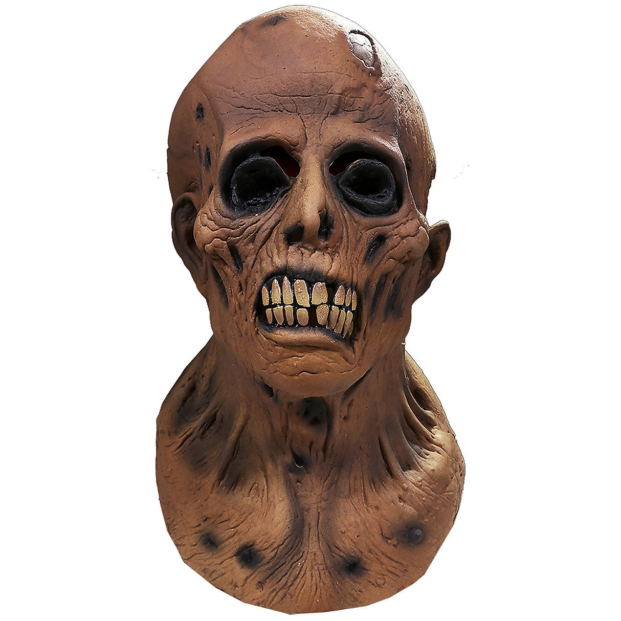 Ghastly Zombie Overhead Latex Mask for Halloween Parties Pranks and Themed Events