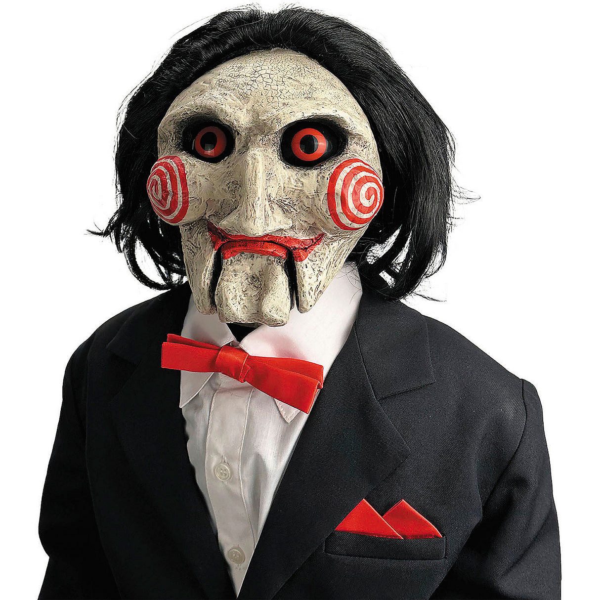 Deluxe Billy Puppet Prop with Motion and Sound for Collectors and Horror Fans