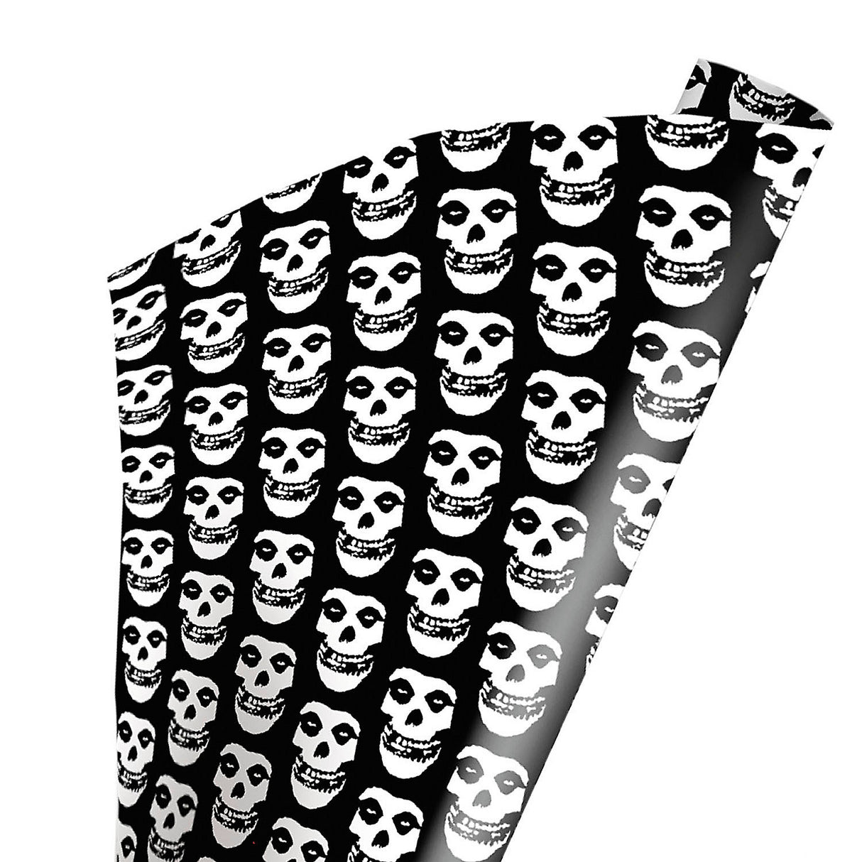 Premium Wrapped in Terror Misfits Skull Wrapping Paper for Halloween Parties and Gift Wrapping Events