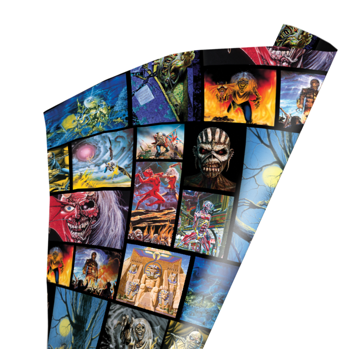 96" x 30" Wrapped in Terror Iron Maiden Legacy Wrapping Paper