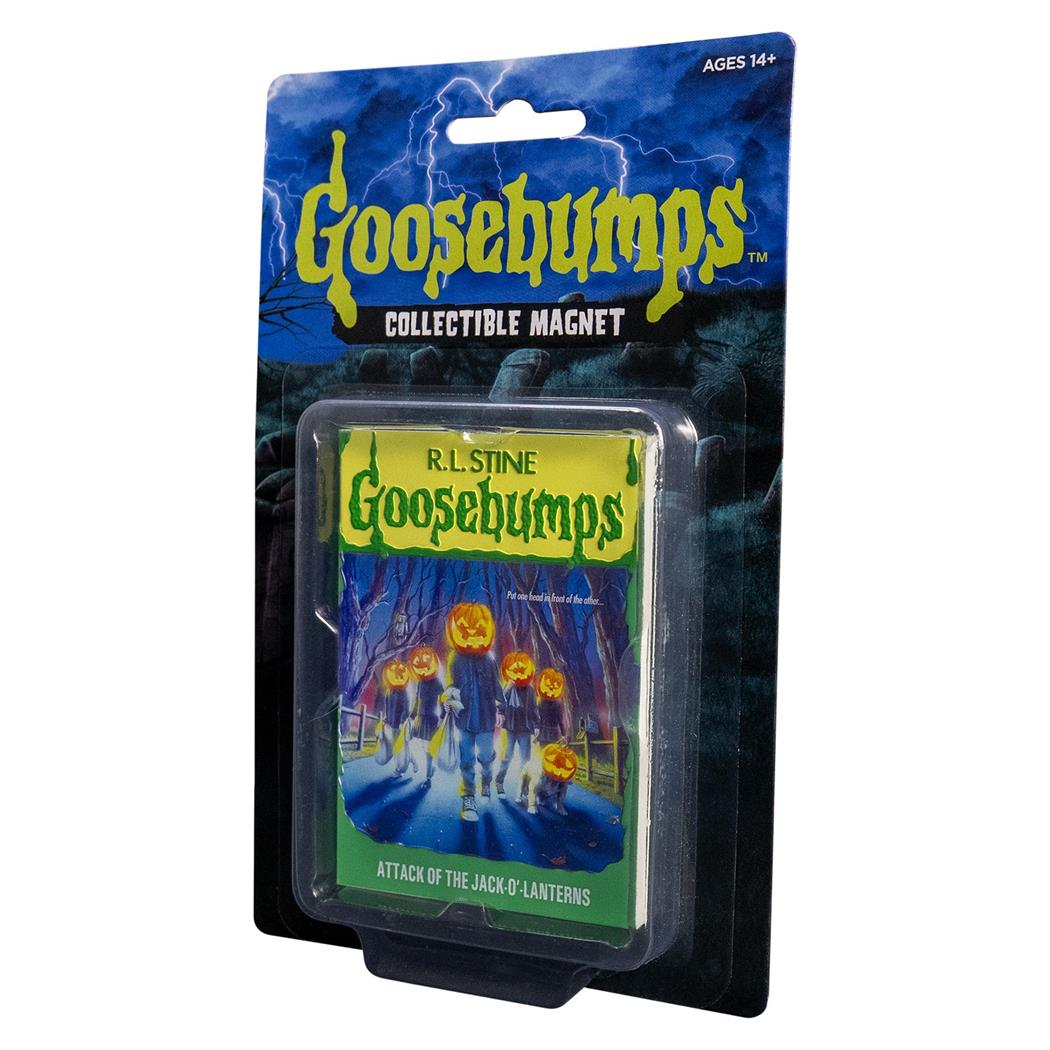 GoosebumpsT Attack of the Jack-O'-Lanterns Book Cover Magnet