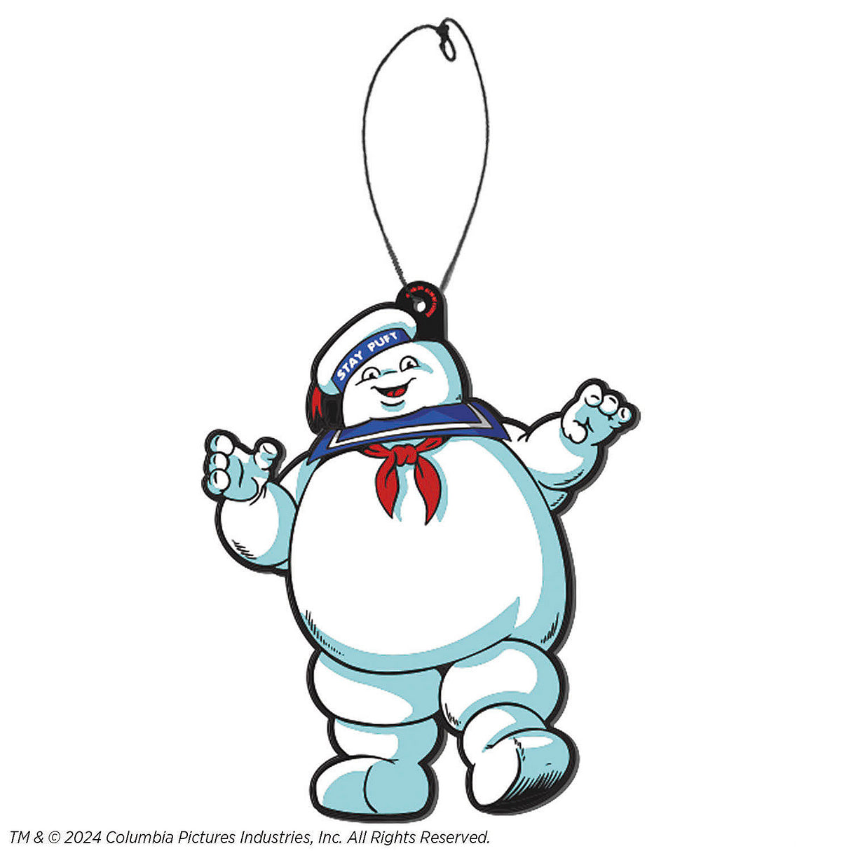 Ghostbusters Stay Puft Marshmallow Man Air Freshener for Home Decor Halloween Themed Parties