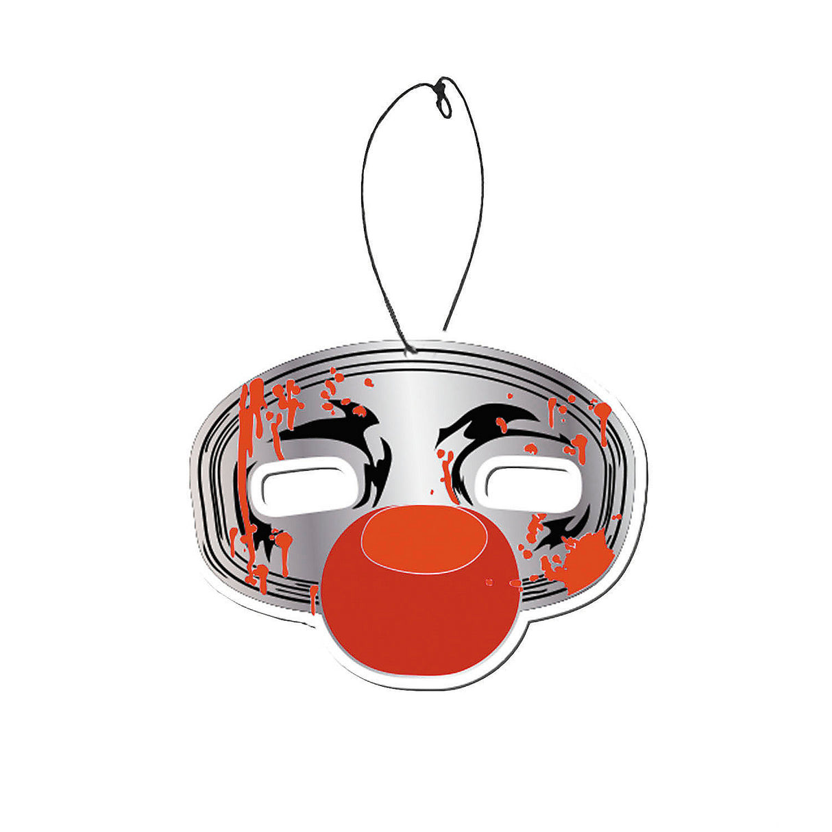 3 1/2 Inch Jamie Lloyd Clown Mask for Halloween Decorations Superhero Cocktails and Scary Movie Nights