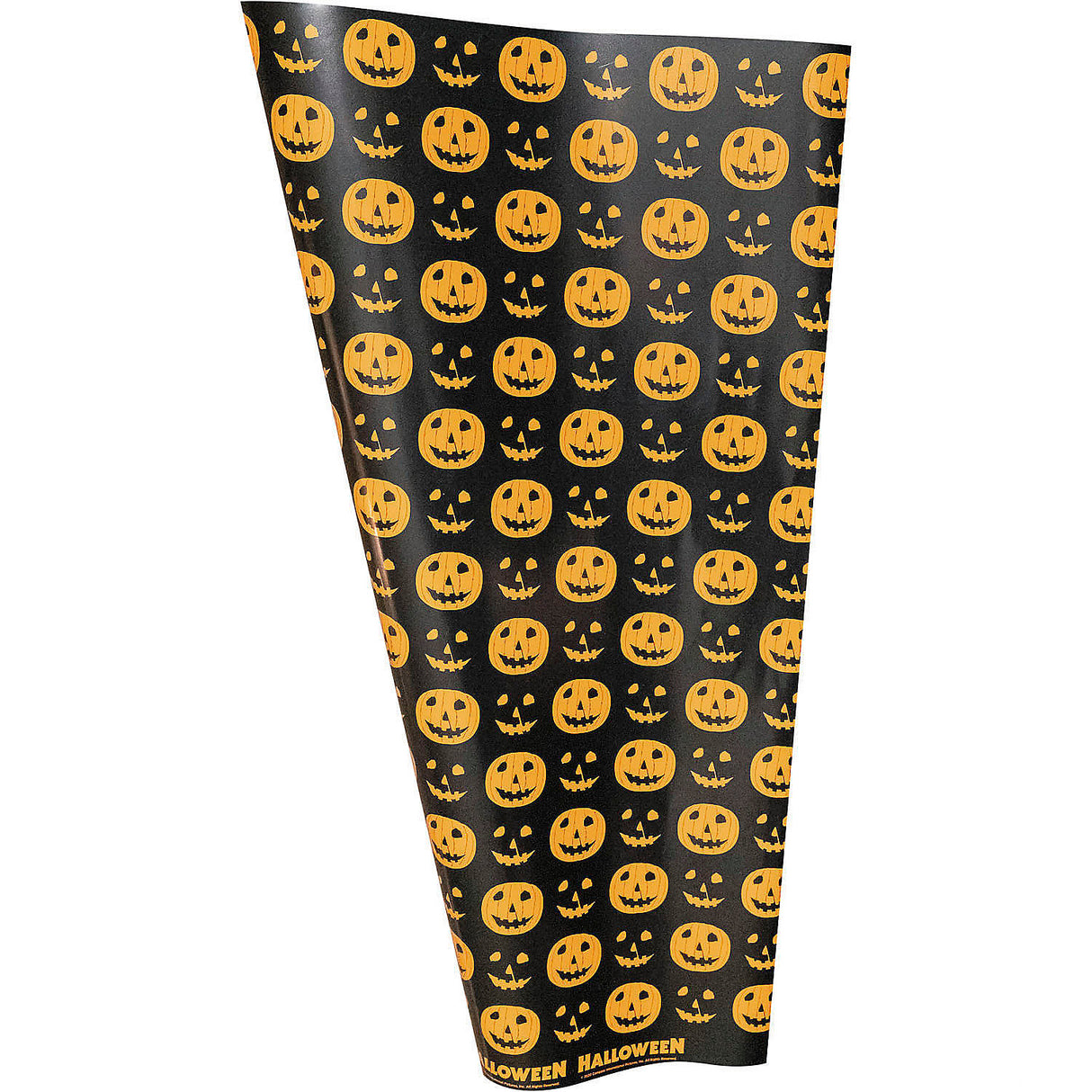 Premium Halloween 1978 Pumpkin Wrapping Paper for Scary Gift Wrapping and Horror Fan Celebrations