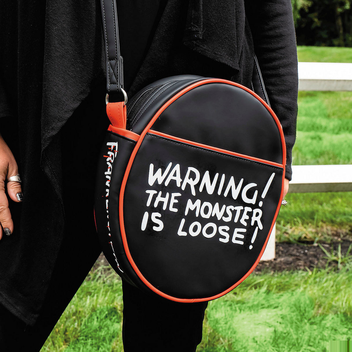 Universal Classic Monsters Frankenstein Crossbody Bag for Halloween Events and Themed Celebrations