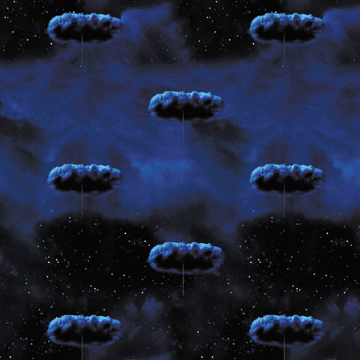 NOPET Cloud Blue & White Printed Wrapping Paper