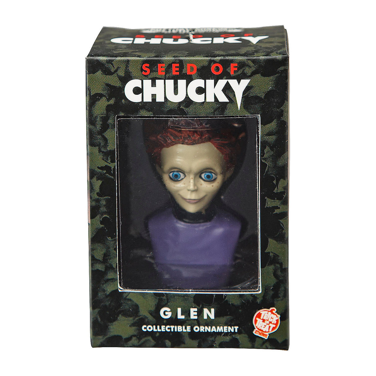 Halloween Decorations Seed of Chucky Glen Bust Ornament for Festive Home Decor and Unique Gifts