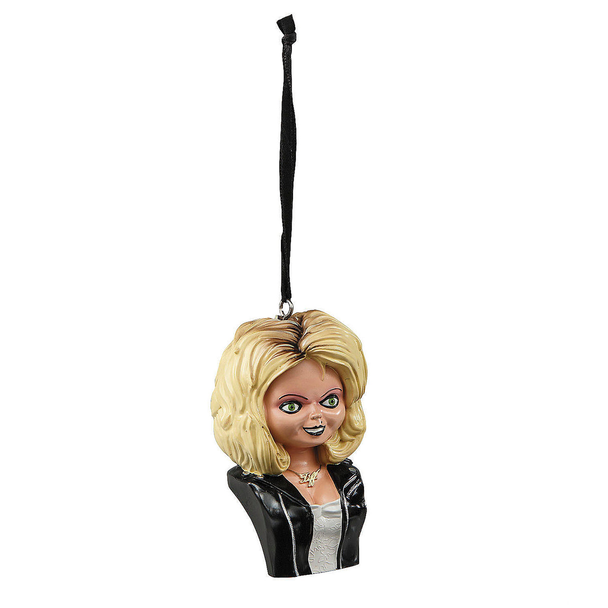 Bride of Chucky Tiffany Bust Ornament for Horror Collectors and Holiday Decorations