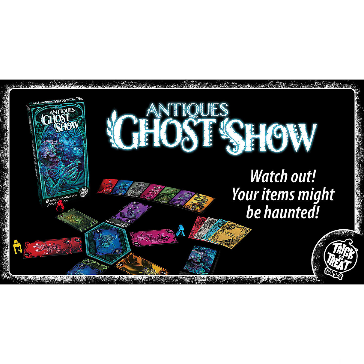 Antiques Ghost Show Board Game for 2 to 4 Players