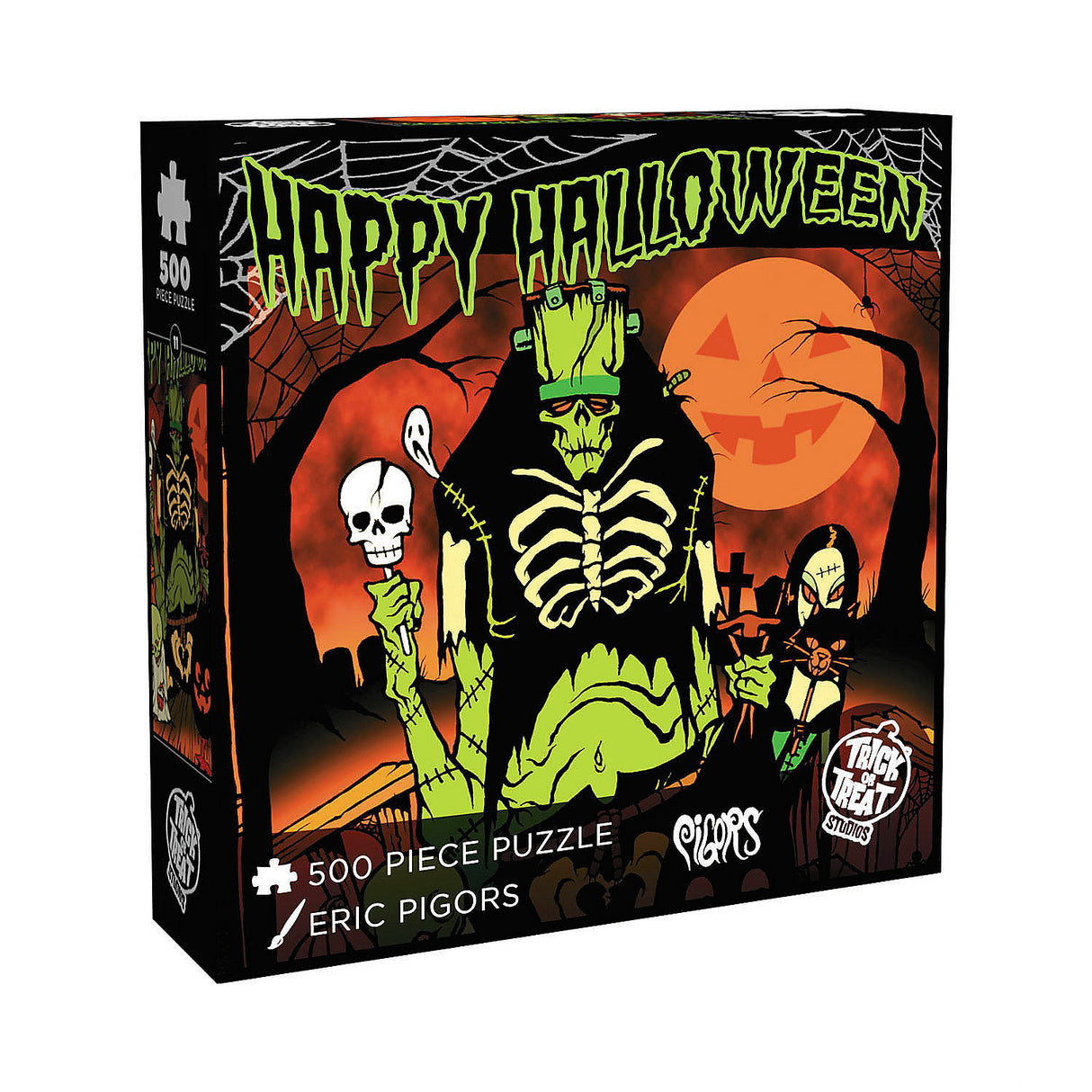 Large Toxictoons Halloween Jigsaw Puzzle for Collectible Fun Family Activities and Seasonal Entertainment