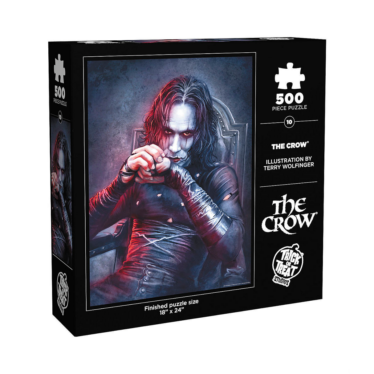 18" x 24" The Crow Eric Draven 500 Piece Jigsaw Puzzle