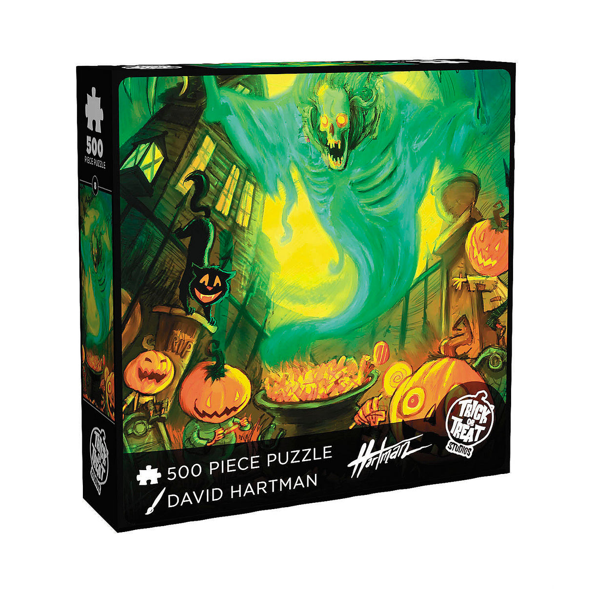 Halloween Themed 18x24 David Hartman Jigsaw Puzzle for Fun Family Activity or Seasonal Gift