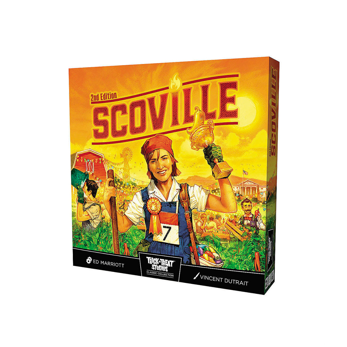Exciting Scoville 2nd Edition Board Game for Fun Family Game Nights and Group Play