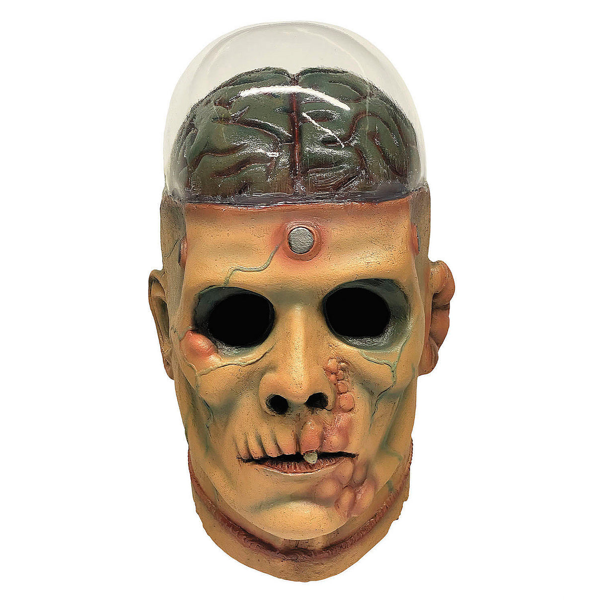 Authentic Don Post Studios Frankenstein Overhead Mask for Halloween Parties Costumes and Creative Dress Ups