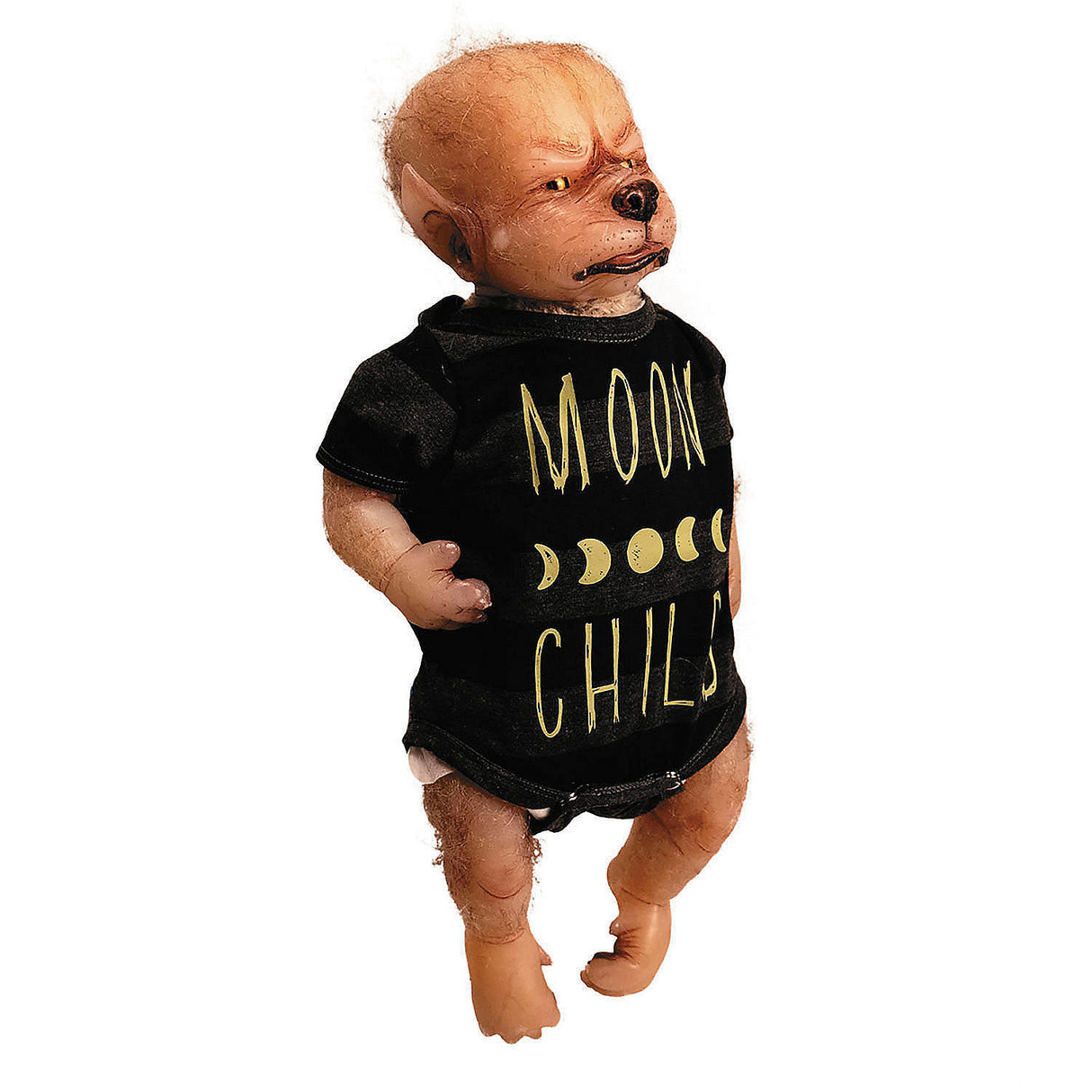 Asia Eriksen's 18-Inch WerePup Toby Collectible for Spooky Decor and Horror Collectors