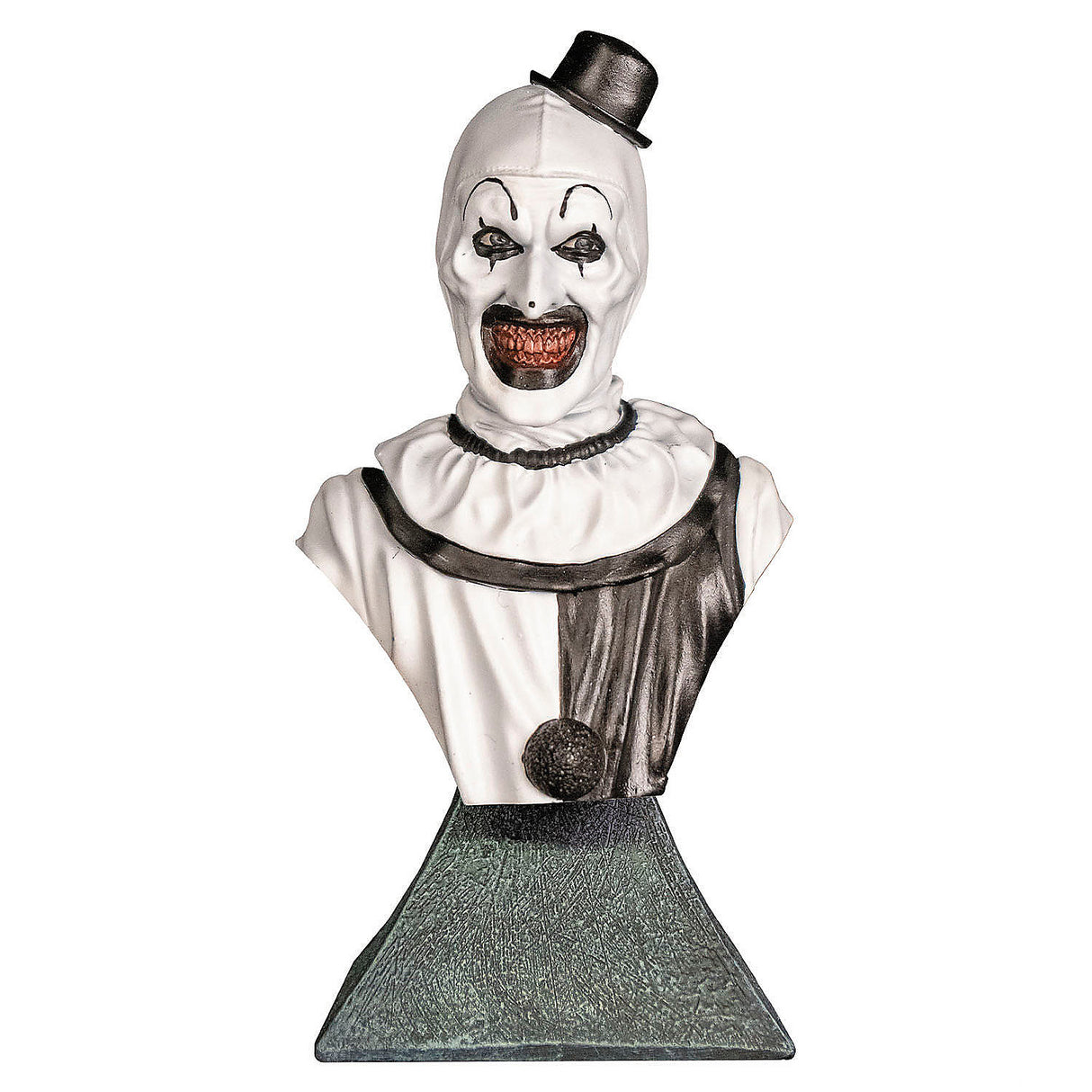 Officially Licensed Terrifier Art the Clown Mini Bust Halloween Decoration for Fans and Collectors