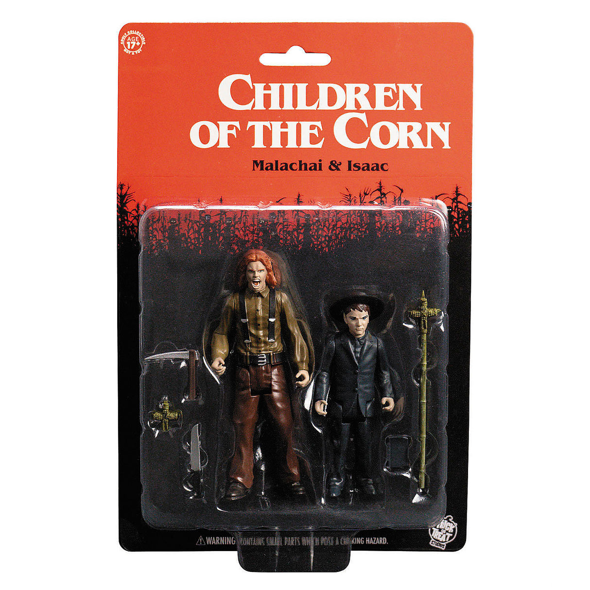 Officially Licensed Children of the Corn Isaac and Malachi Action Figures for Horror Collectibles and Movie Fans
