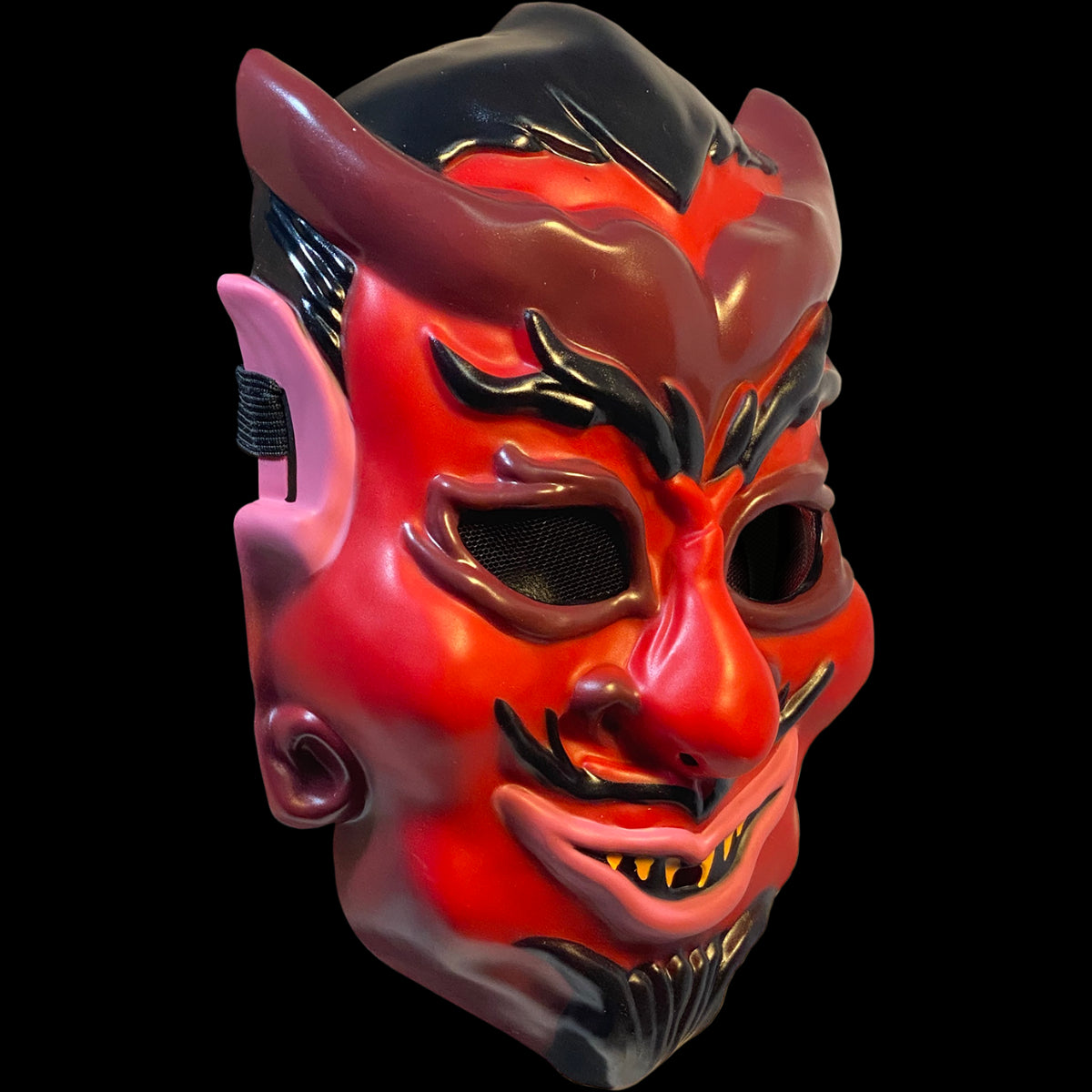 Officially Licensed Devil Injection Mask for Halloween Costume Parties and Themed Events