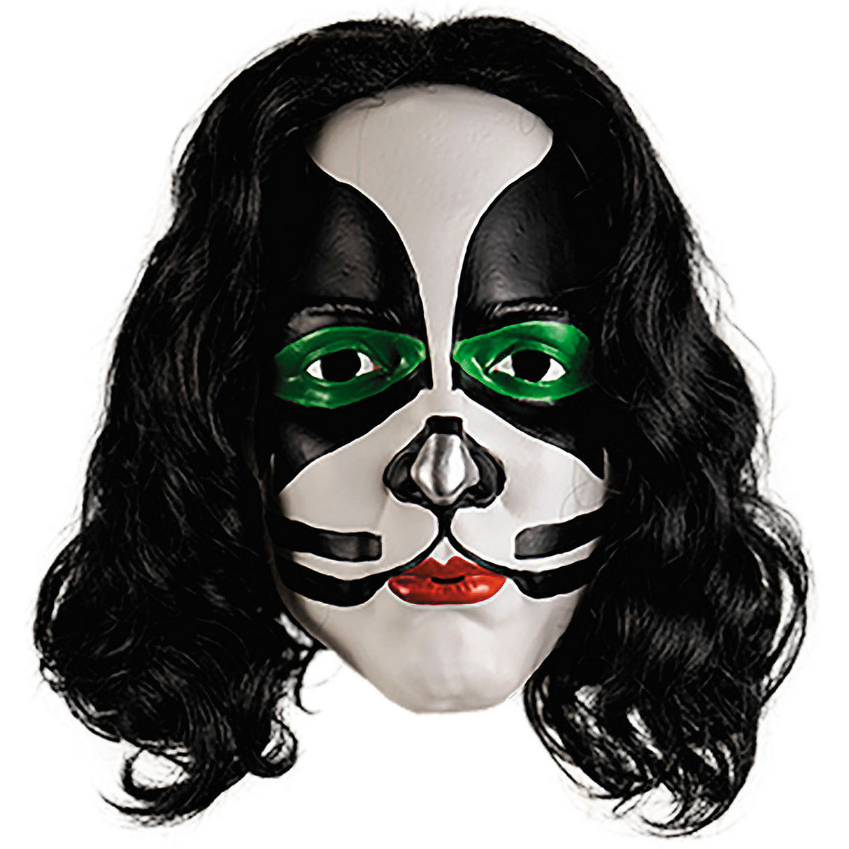 Premium Catman Deluxe Injection Mask for Halloween Events and Spooky Costume Parties